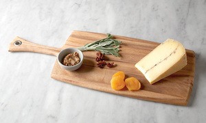 Acacia wood cutting board large rectangular paddle bread board cheese board