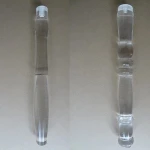 Acrylic clear building pillars, luxurious balustrade,