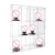 Import Acrylic floor display rack box, toy display case,Multi-layer multi-partition practical acrylic frame from China