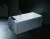 Acrylic Whirlpool Bathtub with Massage Air Switch and Bath Tub Pillow