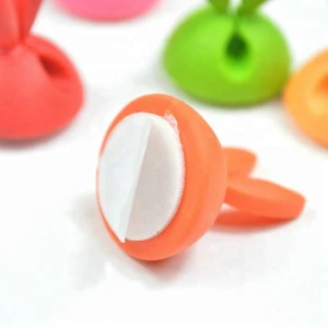 Adhesive cable winder USB earphone cable organizer wire clip