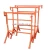 Import adjustable height steel scaffolding trestle with welded steel pipes from wheelbarrow manufacturer heavy duty rack system from China
