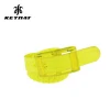 Adjustable Smooth Silicone Rubber Leather Plastic Buckle Belt For Women