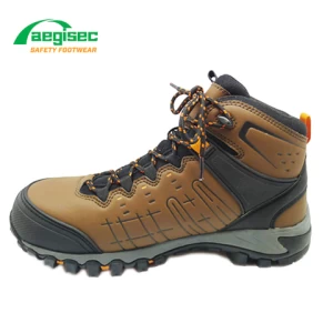 AEGISEC steel toe cap calzado de seguridad synthetic mesh with waterproof membrane prevent puncture sports safety shoes boots