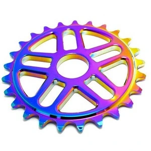 Al7075-T6 aluminum alloy Fixed Gear Bike Bicycle Parts Crankset chain ring wheel sprocket
