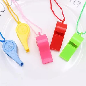  hot sale colorful plastic sport fan whistle