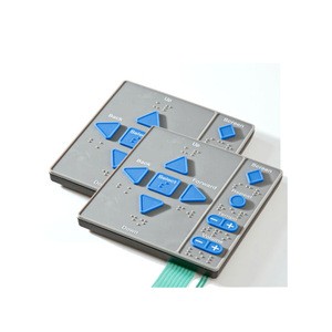 Almax Factory Direct Laser Etching Back-lighting molded plastic keypad systems