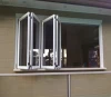 aluminium alloy au &amp; nz standard sound insulation translucent glass accordion window