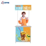 aluminium foldable promotion display table Stand