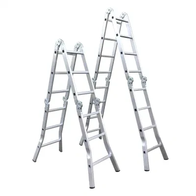 Buy Aluminum 16 Step Foldable Extension Collapsible Aluminum ...