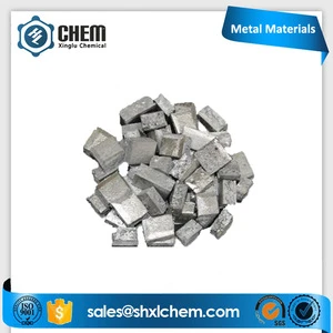 Aluminum antimony master alloy AlSb10 ingot