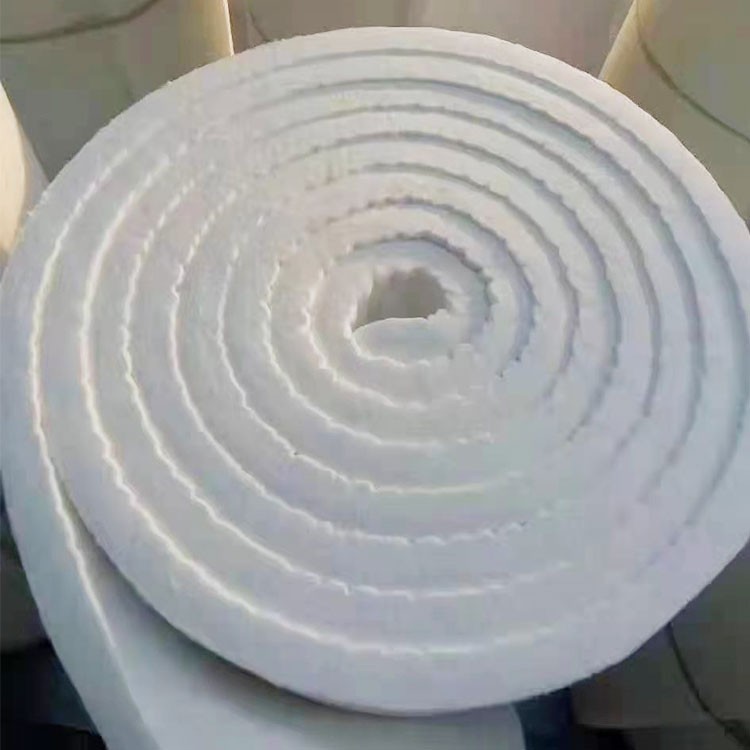 aluminum high temperature sound absorbing fiber Needle Punched ceramic Fiber Blanket