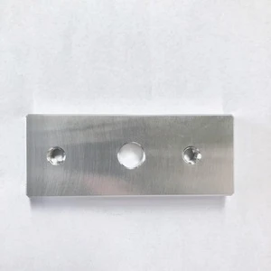 Aluminum stainless steel brass plastic milled components  mask making machine parts