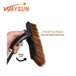 Aluminum Tube Multifunctional Long Handle Ice Scraper New Type Winter Equipment Walk Behind Snow Sweeper Wash Car Washing Towel