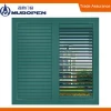 Aluminum window plantation shutters aluminum window fire mirror shutters
