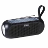 Amazon best seller outdoor portable wireless bluetooth speaker with tf card slot solar power promotion gift