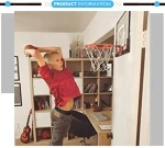 Amazon bestseller mini basketball hoop with ball