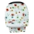 Import Amazon Hot Sales 100% Polyester Designer Stretchy Car Seat Cover Baby Breastfeeding Nursing Cover from China