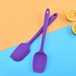 Amazon Hot Selling Baking Tools 4 Pieces In 1 Set Silicone Spatula Set, Premium Heat Resistant Silicone Cream Spatula