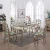 Import American Pastoral Style of Sitting Room Dining-room Furniture European Wooden Table Set 6 Chairs from China