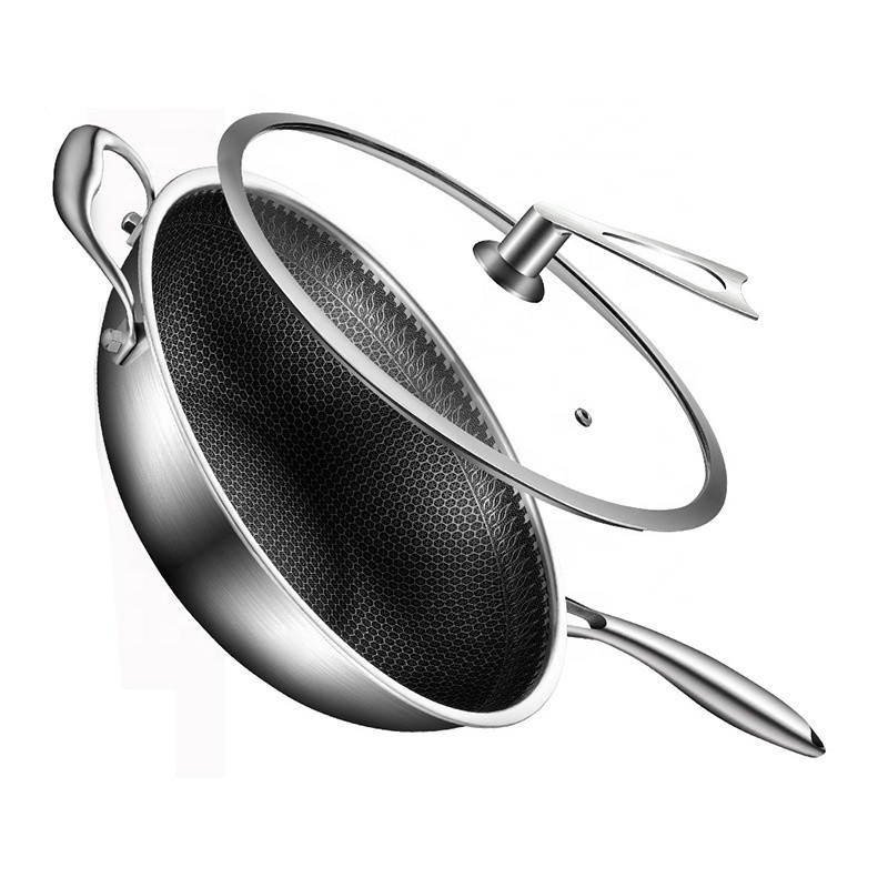 American Style Cookware 32cm Non-Stick Stainless Steel Frying Pan