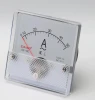 Analog display panel meter AC Ampere Ammeter 0-50A 80*80MM