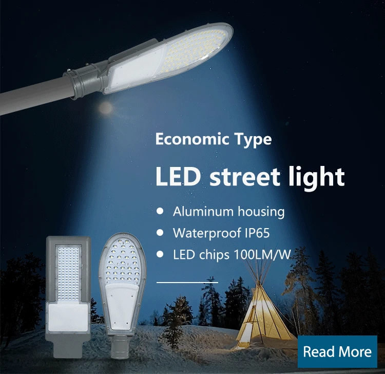Anern Waterproof outdoor IP65 20w-150w led street light lamp