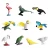 Import Animal Toys Figurines Africa Wild Animals/Frog/Cock/Poultry/Bird Figures for Kids Christmas Birthday Preschool Educational Gift from China