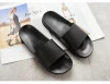 Anti-Slip Custom Black Men Floor Slipper Shoes Blank Slide Sandal