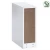 Import Apothecary Cupboard Bathroom Shelf Standing Shelf Kitchen Shelf White Extendable Trolley White from China