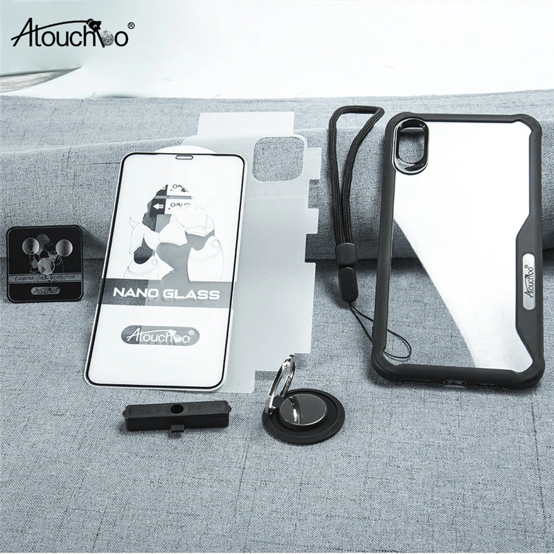Atouchbo Speedy Armor 6 in 1 360 for iPhone Screen Protection Phone Case Set