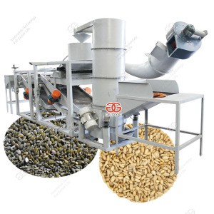 Automatic Pumpkin Seeds Shelling Sacha Inchi Nuts Peeling Dehulling Watermelon Sunflower Seed Shell Removal Machine