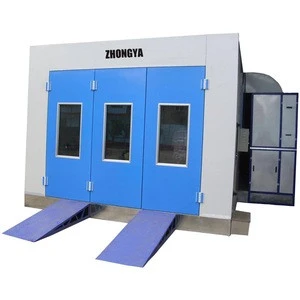 automotive thermal heating exhaust fan airbrush  car spray paint booth with heat lamp