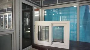 AWA And WERS Certified High Quality UPVC Interior Vinyl Balcony Slide Bathroom Windows With Grill