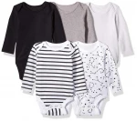 Baby Custom organic cotton baby rompers kids clothing baby clothes