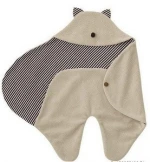 Baby supplies little monsters newborn baby wearable fleece blanket baby sleeping bag