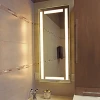 Backlit Smart Touch Screen Bathroom Mirror with LED LAMXON fogless shower bath shaving mirror