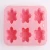 Import Bakery Cake DIY Snowflake Brush Baking Mould Snowman Christmas Silicone Mold Pastry from China