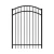 Import Balcony Railing Customize Solid Panels Metal Brazil Wrought Iron Zinc Steel Cast Aluminum Fence from China
