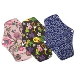 Bamboo Charcoal Cloth Napkin Towel Reusable Washable Sanitary Pads Napkins