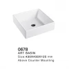 Bathroom High Quality Competitive Price Sanitary Ware Bathroom Basin Washing Basin