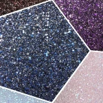 beautiful pu material glitter flocking shoes leather low price