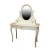Bedroom French Furniture Dresser - White Painted Furniture Dressing Table DW-DST326 of Indonesia.