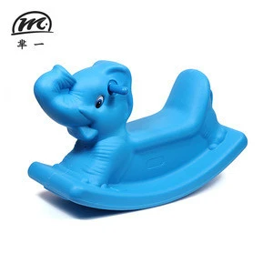Best Popular Indoor Playground Equipment Plastic Toy Rocking Horse For Baby Kids