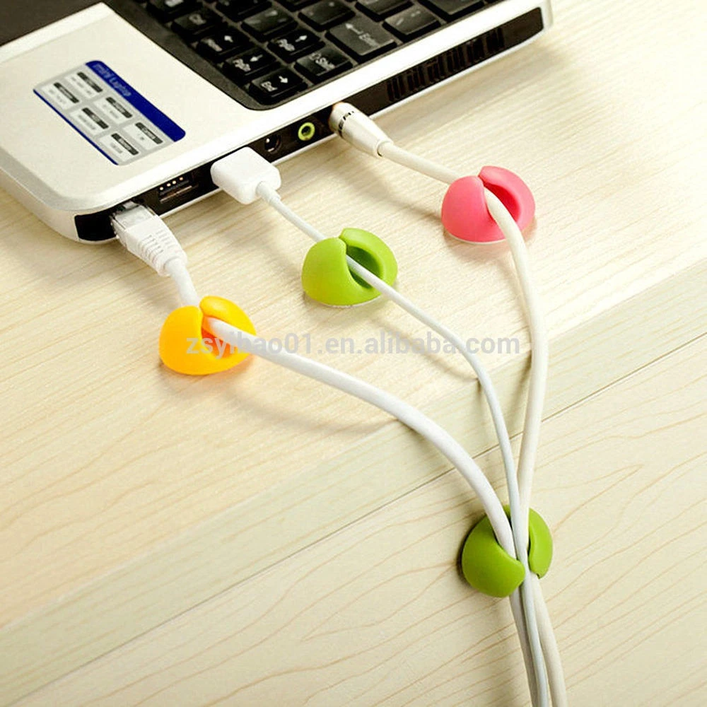 Best seller Silicone LAN Cable/USB Wires Holder