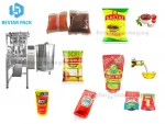 Bestar Packaging machine with food grade piston pump filler for liquid,juice,syrups,sesame oil,shrimp paste in oil