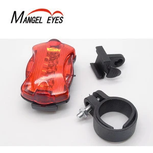 Bicycle Accessories Red LED Cycling Bike Ultra Bright Rear Bike Tail Light Warning Rear Light