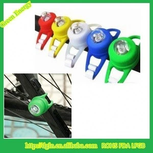 Bicycle Colour muti-function silicone Light,Bike accessories