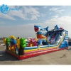 Big Shake Inflatable Playground, Giant Inflatable Bouncy Castle With Funny Obstacle