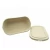Biodegradable bamboo fiber clamshell bagasse moulded pulp lunch box